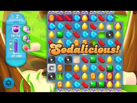 Video guide by Pete Peppers: Candy Crush Soda Saga Level 595 #candycrushsoda