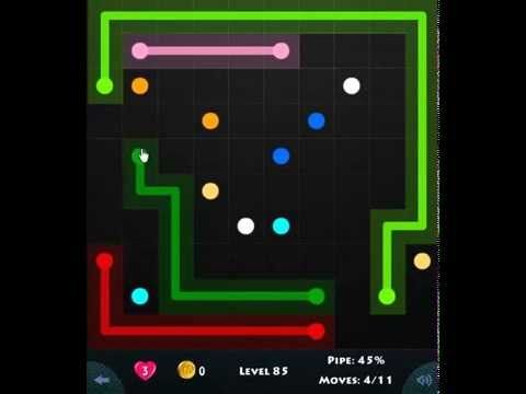 Video guide by Flow Game on facebook: Flow Game Level 85 #flowgame