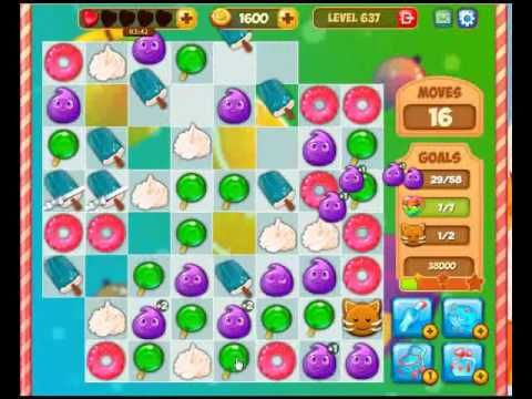 Video guide by Gamopolis: Candy Valley Level 637 #candyvalley