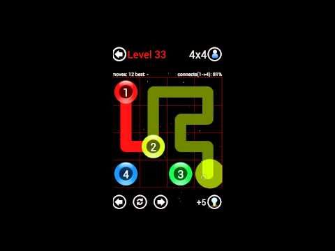 Video guide by DefeatAndroid: Connect-All level 33 #connectall