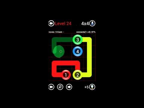 Video guide by DefeatAndroid: Connect-All level 24 #connectall