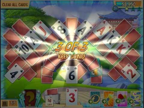 Video guide by Game House: Fairway Solitaire Level 142 #fairwaysolitaire