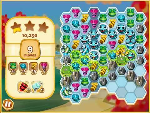 Video guide by Catty McCatface: Bee Brilliant Level 1055 #beebrilliant