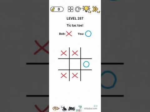 Video guide by MAS Gamer: Tic Tac Toe Level 287 #tictactoe