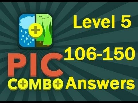 Video guide by Helpyouwinit: Pic Combo level 106-150 #piccombo