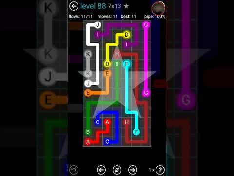 Video guide by LEGEND GAMES: Flow Free  - Level 85 #flowfree
