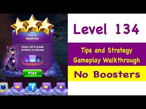Video guide by Grumpy Cat Gaming: Bejeweled Stars Level 134 #bejeweledstars