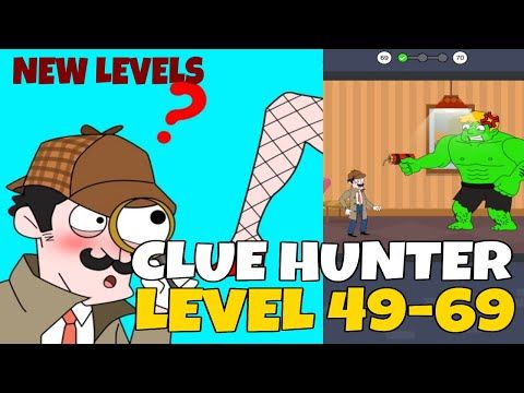Video guide by Puzzlegamesolver: CLUE Level 49-69 #clue