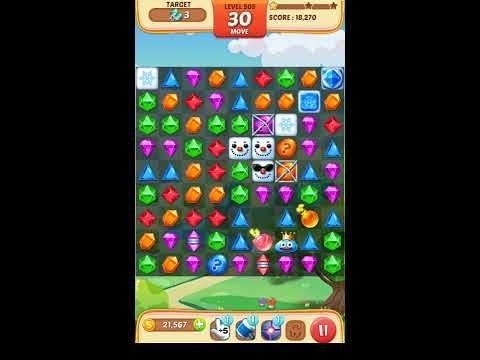 Video guide by Apps Walkthrough Tutorial: Jewel Match King Level 505 #jewelmatchking