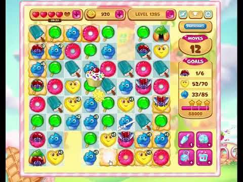 Video guide by Gamopolis: Candy Valley Level 1385 #candyvalley