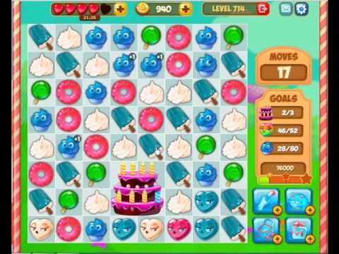 Video guide by Gamopolis: Candy Valley Level 714 #candyvalley