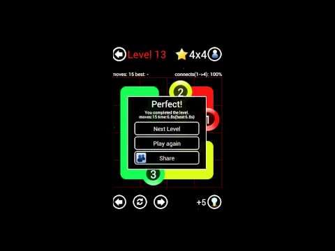 Video guide by DefeatAndroid: Connect-All level 13 #connectall