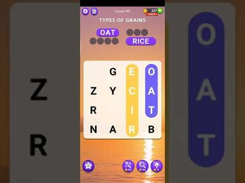 Video guide by Go Answer: ''Word Search'' Level 40 #wordsearch
