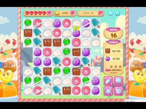 Video guide by Blogging Witches: Candy Valley Level 16 #candyvalley