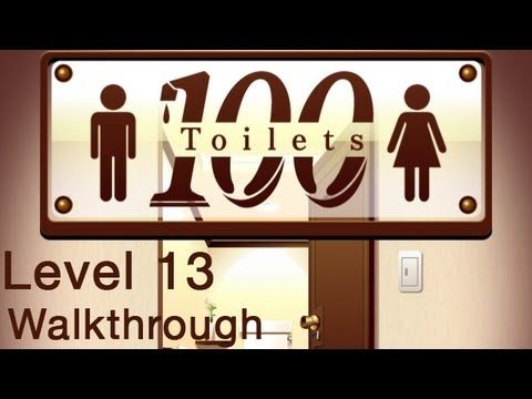 Video guide by AppAnswers: 100 Toilets level 13 #100toilets