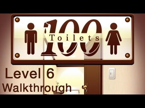 Video guide by AppAnswers: 100 Toilets level 6 #100toilets