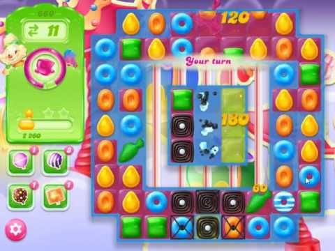 Video guide by skillgaming: Candy Crush Jelly Saga Level 660 #candycrushjelly
