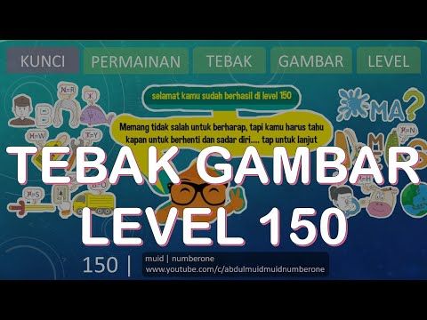 Video guide by Abdul Mu'id: Tebak Gambar Level 150 #tebakgambar