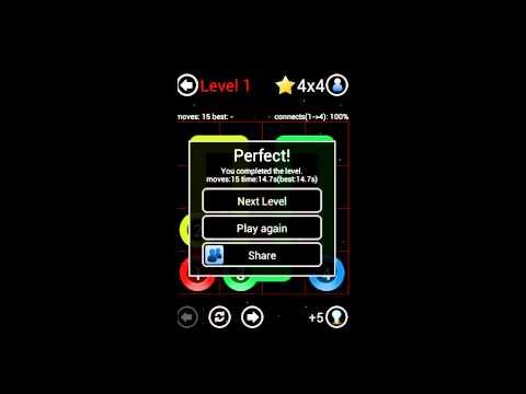 Video guide by DefeatAndroid: Connect-All level 1 #connectall