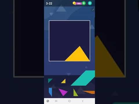 Video guide by This That and Those Things: Tangram! Level 3-22 #tangram
