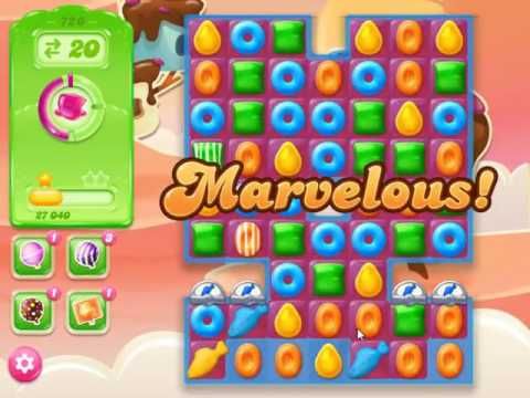Video guide by skillgaming: Candy Crush Jelly Saga Level 720 #candycrushjelly