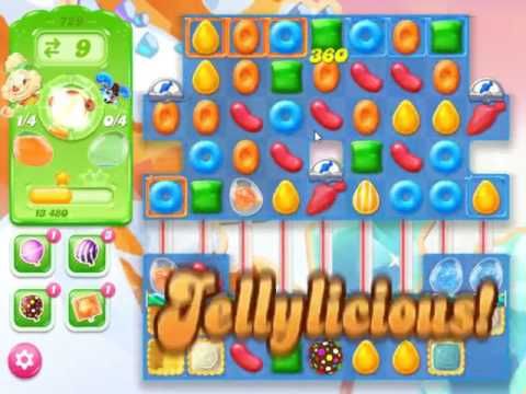 Video guide by skillgaming: Candy Crush Jelly Saga Level 729 #candycrushjelly