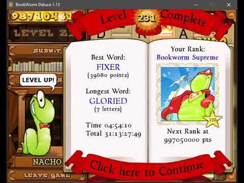 Video guide by Leo August: Bookworm Level 231 #bookworm