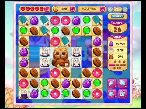 Video guide by Gamopolis: Candy Valley Level 1297 #candyvalley