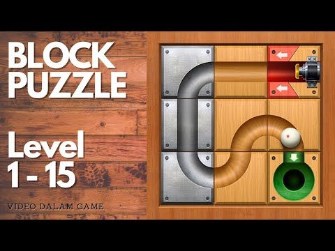 Video guide by Video Dalam Game: Block Puzzle Level 1-15 #blockpuzzle