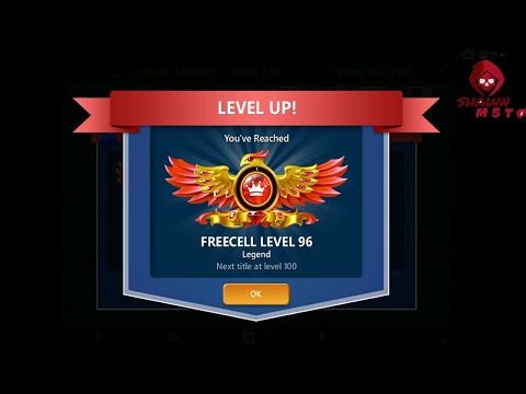 Video guide by Shawn M5TO: FreeCell Level 96 #freecell