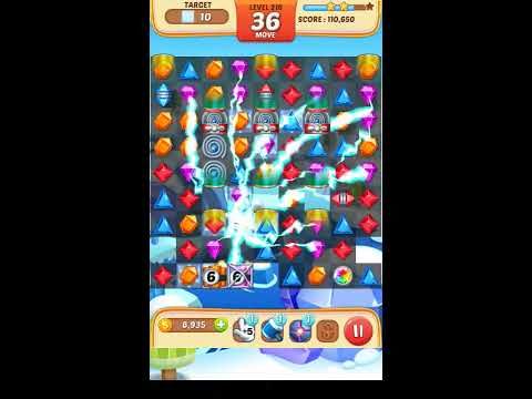 Video guide by Apps Walkthrough Tutorial: Jewel Match King Level 218 #jewelmatchking