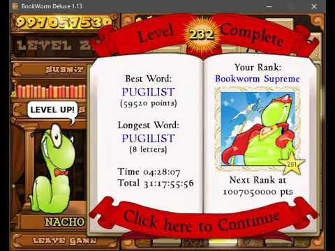 Video guide by Leo August: Bookworm Level 232 #bookworm