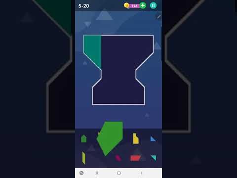 Video guide by This That and Those Things: Tangram! Level 5-20 #tangram