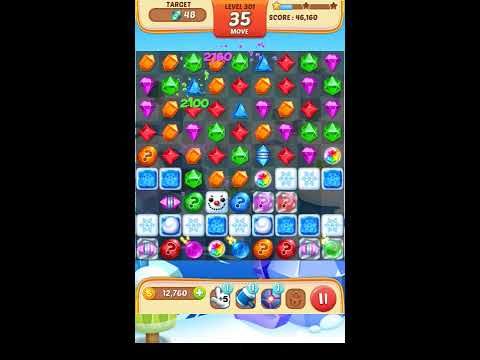 Video guide by Apps Walkthrough Tutorial: Jewel Match King Level 301 #jewelmatchking