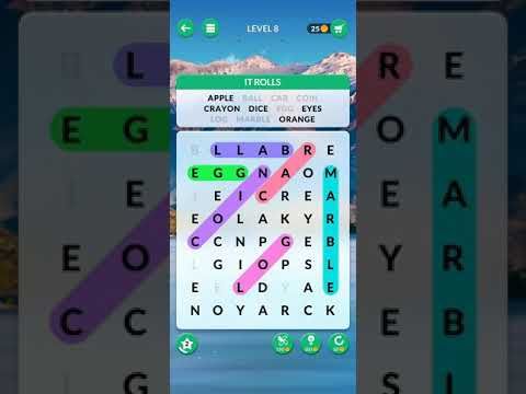 Video guide by BK Games All in One: ''Word Search'' Chapter 4 - Level 008 #wordsearch