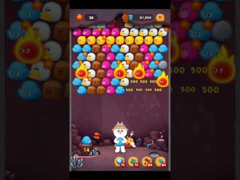 Video guide by 陳聖麟: LINE Bubble Level 1079 #linebubble