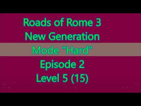 Video guide by Gamewitch Wertvoll: Roads of Rome Level 2-5 #roadsofrome