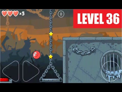 Video guide by Indian Game Nerd: Red Ball Level 36 #redball