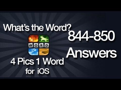 Video guide by AppAnswers: What's the word? level 844-850 #whatstheword