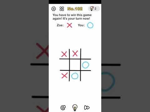 Video guide by GasimKid: Tic Tac Toe Level 102 #tictactoe