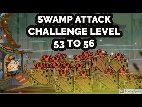 Video guide by Cool Gamer: Swamp Attack Level 53 #swampattack