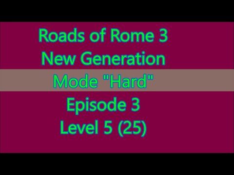 Video guide by Gamewitch Wertvoll: Roads of Rome Level 3-5 #roadsofrome