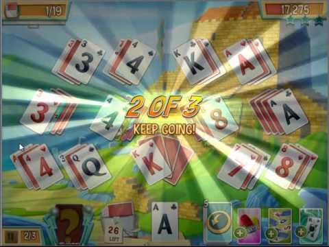 Video guide by Game House: Fairway Solitaire Level 218 #fairwaysolitaire