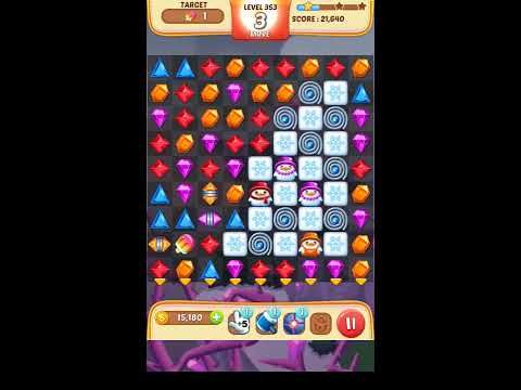 Video guide by Apps Walkthrough Tutorial: Jewel Match King Level 353 #jewelmatchking