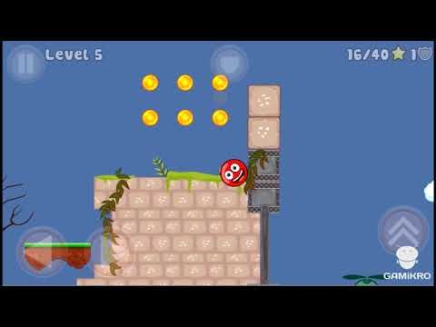 Video guide by gamicro: Red Ball 2 Level 5 #redball2