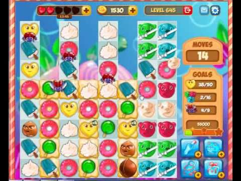 Video guide by Gamopolis: Candy Valley Level 645 #candyvalley