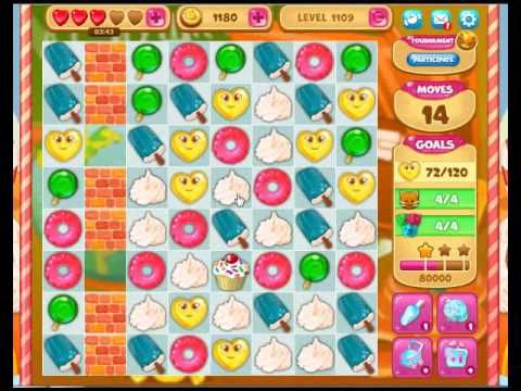 Video guide by Gamopolis: Candy Valley Level 1109 #candyvalley