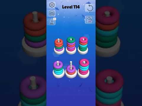 Video guide by AR Android Puzzle Gaming: Stack Level 114 #stack