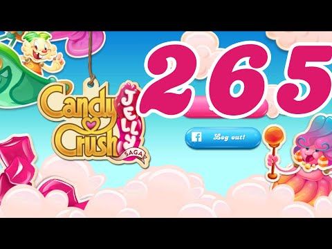 Video guide by Pete Peppers: Candy Crush Jelly Saga Level 265 #candycrushjelly