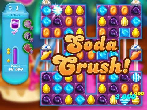 Video guide by Kazuo: Candy Crush Soda Saga Level 1885 #candycrushsoda